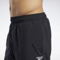 Reebok Black Training Essentials Woven Cuffed Pants For Men FP9141. 