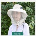 Sun Hat Repellent Protection Outdoor Sunscreen Face Protector Head Net Mosquito Hat Mesh Hat Fishing Cap. 
