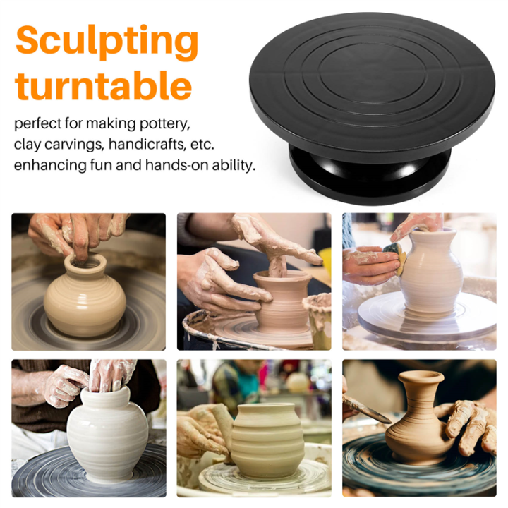 30Cm%20Pottery%20Wheel%20Modelling%20Platform%20Sculpting%20Turntable%20Model%20Making%20Clay%20Sculpture%20Tools%20Round%20Rotary%20Turn%20Plate%20Pottery%20Tools%20Black%20-%20Image%207