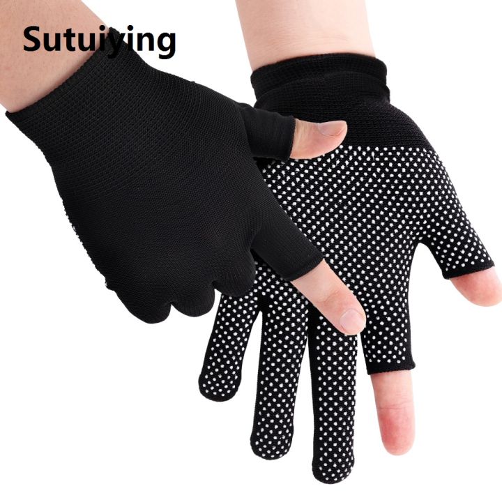 Sutuiying%201%20Pair%20Men%20Women%20Summer%20Outdoor%20Sport%20Anti-slip%20Sunscreen%20Half-finger%20Gloves%20/%20Breathable%20Fingerless%20Gloves%20-%20Image%203