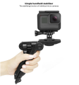 Action Camera Tripod Handheld Stabilizer Grip For GoPro, DSLR And Smartphones. 