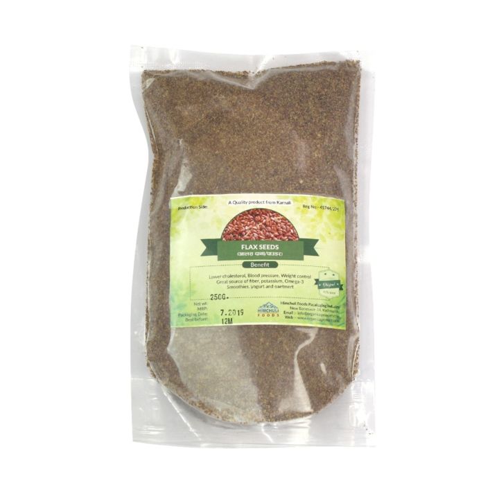 Roasted Flax Seeds Powder(Aalasko Choop)200G.