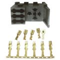For Car Rv Yacht Relay & 3 Fuse Base Kit - 4, 5 Pin & Flasher Relays Ato Fuses Holder Socket Box. 