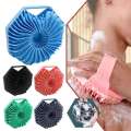 Silicone Exfoliating Body Loofah Bath Massage Shower Scrubber Spa Brush. 