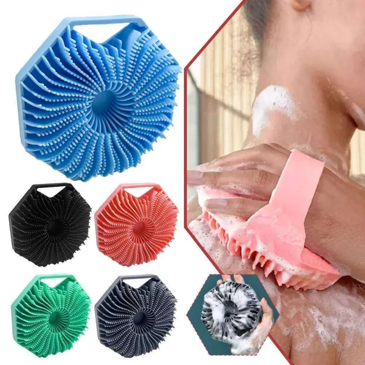 Silicone%20Exfoliating%20Body%20Loofah%20Bath%20Massage%20Shower%20Scrubber%20Spa%20Brush%20-%20Image%202