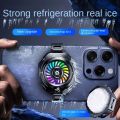 SL52 Mobile Phone Radiator – Magnetic Semiconductor Cooling Back Clip with Digital Display & Dual-Stage Refrigeration. 
