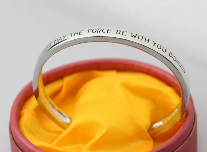 %E3%80%90happy%20one%E3%80%91HANRESHE%20Fashion%20Bangles%20Hand%20Open%20Bangles%20Lightsaber%20Symbol%20Stretch%20Plated%20Jewelry%20Bracelet%20-%20Image%204
