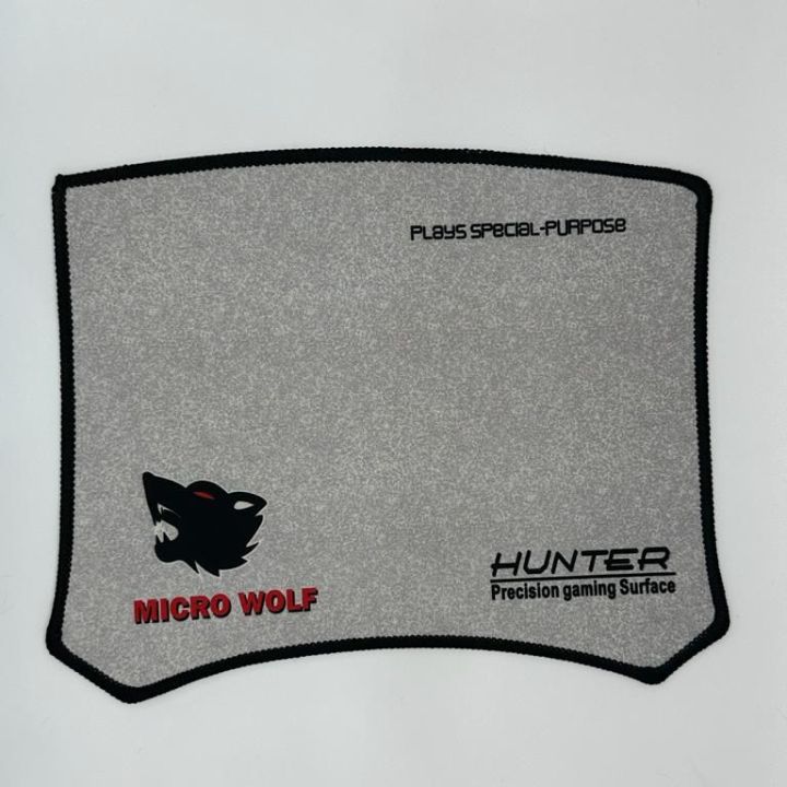 Micro Wolf Gaming Mouse Pad Silk-Gliding