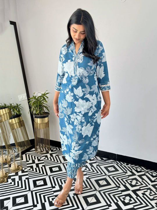 Fabdale%20Floral%20Printed%20Straight%20Kurta%20Pant%20Salwar%20Suit%20%7C%20Casual,%20Formal%20&%20Festive%20Wear%20(RYEX-014)%20-%20Image%203
