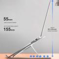 Foldable Aluminum Laptop Computer Desktop Tablet Stand. 