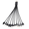 Universal Mobile Phone Charger Adapter Plug 10 In 1 Usb Data Cable Charging Cable Suitable For Nokia Motorola Samsung. 