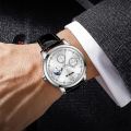 【WorldFinds】WOKAI/ Wokai Men's Watch Automatic Movement Luxury Business Quartz Watch Men [Top-notch. 