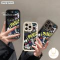 Smartphone MissConnie Graffiti Little Monster Panic Demons Cute Ghost Case Compatible For IPhone 7Plus 11 13 Original 12 15 14 Pro Max XR XS X MAX 7 15 6S 6 8 Plus SE 2020 Couples Angel Eyes Soft Shockproof Case. 