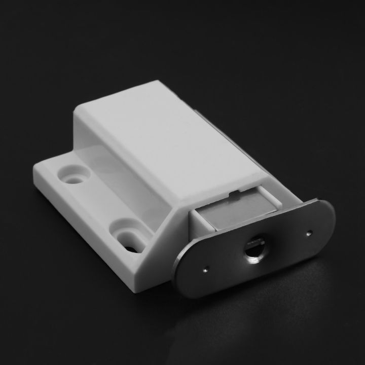 2X%20White%20Push%20to%20Open%20Magnetic%20Door%20Drawer%20Cabinet%20Catch%20Touch%20Latch%20-%20Image%208