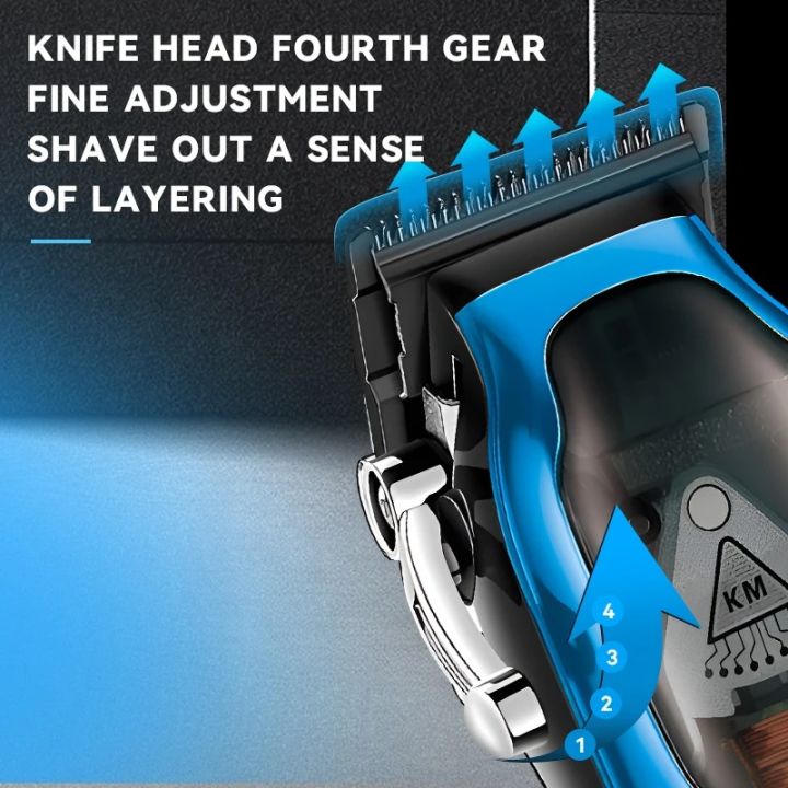 Kemei%20Professional%20Hair%20Clipper%20Barber%20Cordless%20Hair%20Trimmer%20Electric%20Hair%20Cutting%20Machine%20Powerful%20Magnetic%20Motor%209000RPM%2010W%20-%20Image%203