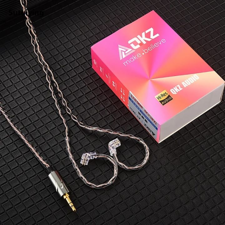 Sutuiying%20QKZ%20T1%20Earphone%20Cable%20200%20Core%20Copper%20Silver-plated%20Upgrade%20Cable%20Fifty%20percent%20discount%200.75mm%203.5mm%202Pin%20Wired%20Headset%20For%20KZ%20ZSN%20ZS10%20Pro%20EDX%20TRN%20-%20Image%207