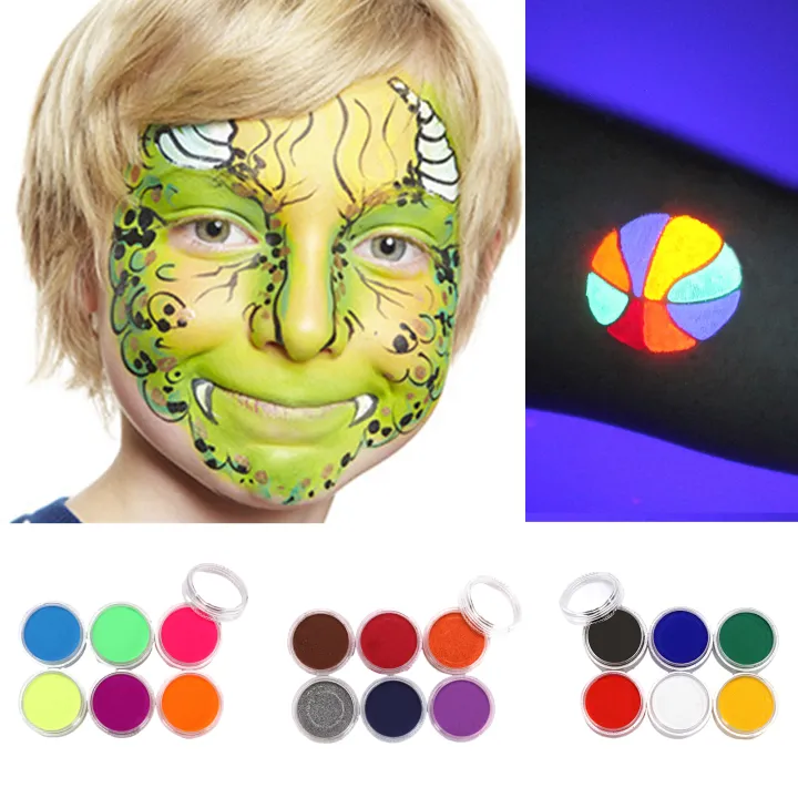 6%20Colors%20Face%20Body%20Paint%20Set%20Water%20Activated%20Fluorescent%20Colors%20Glow%20in%20The%20Dark%20Washable%20Kids%20Adults%20Halloween%20Makeup%20Kit%20-%20Image%203