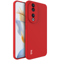 Silicone Case for Honor 90 5G with Camera Protection,Straight Edge Slim Design with Button Protection ,Lanyard Hole Design Full Body Cover for Honor 90 5G. 