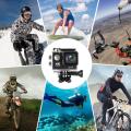 Action Camera 4K WiFi Ultra HD Waterproof Sport Cam With 12MP 170 Degree Wide-Angle Lens. 