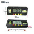 Difutagui Bargain price Sutuiying 150mm 100mm 360 deg mini digital protractor Angle Finder inclinometer High Quality electronic level with magnetic bottom angle measuring tool. 