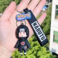 Funfob 3D Naruto Itachi Keychain with Hook & Straps Key Chains Multicolour for Bike Car & Collectible for Anime Fans (Itachi New). 