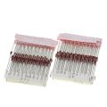 Sptrry250PCS 1W Zener Diode Assorted Kit 3V-33V, 25 Values Assorted Assortment Set, Electronic Component DIY Kit 1N47. 