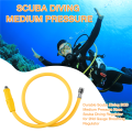 Scuba Diving BCD Medium Pressure Hose Scuba Diving Regulator for 2Nd Gauge Breathing Regulator. 