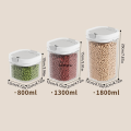 Storage Jar Kitchen Container Food Grade Stack UV Resistant Multipurpose Milk Powder Jar Sealed Portable Leakproof Kids. 