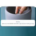 Mini Waste Bin Desktop Office Trash Can Home Garbage Basket Table Plastic Organizer Office Supplies Dustbins Sundries Barrel Box. 