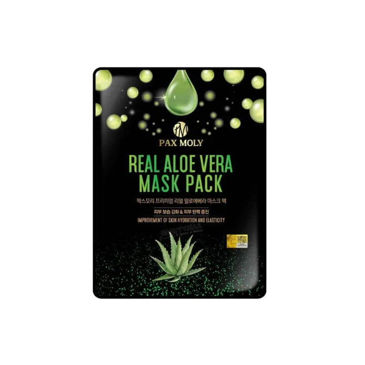 Pax Moly Real Aloe Vera Face Sheet Mask