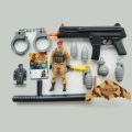 Army Police Pretend Role Play And Learn Special Forces Toy Set For Kids With Different Weapons (Multicolor). 
