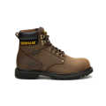 Original CAT Men's Second Shift Waterproof Steel Toe Boot. 