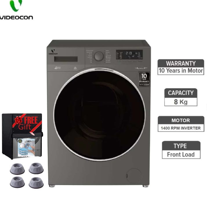 Videocon%208%20Kg%20Inverter%20Front%20Loading%20Washing%20Machine%20Fully%20Automatic%20-%20Image%204