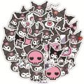 Linman 50pcs Sanrio Stickers Cute Cinnamoroll Kuromi My Melody Stick er For Laptop Phone Case Girls Sanrio Anime Stickers Kids Toys. 