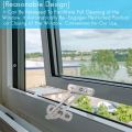 NCANRUI 12 Pack Window Restrictor Locks Window Restrictor Hook Stainless Steel Child Lock Restrictor with Screws. 