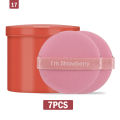 Strawberry Cosmetic Puff Set Double Side Women Soft Makeup Sponge Make Up Tool HEQING| New Design Makeup Tool. 