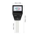 Portable 2-in oil pH fertility analyzer. 