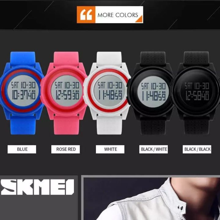 SKMEI%201206%20Ultra%20Slim%20Sporty%20Digital%20Watch%20For%20Men%20-%20Blue%20-%20Image%203