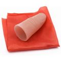 Funny Magican Gifts Close-Up Red Silk Props Scarf Disapper Finger Tricks Tricks Finger Thumb Tip. 