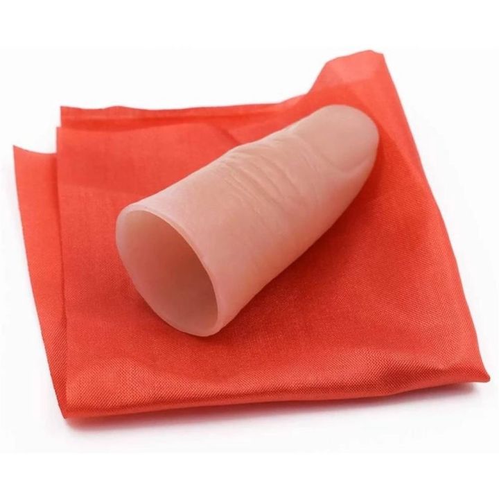 Funny%20Magican%20Gifts%20Close-Up%20Red%20Silk%20Props%20Scarf%20Disapper%20Finger%20Tricks%20Tricks%20Finger%20Thumb%20Tip%20-%20Image%205