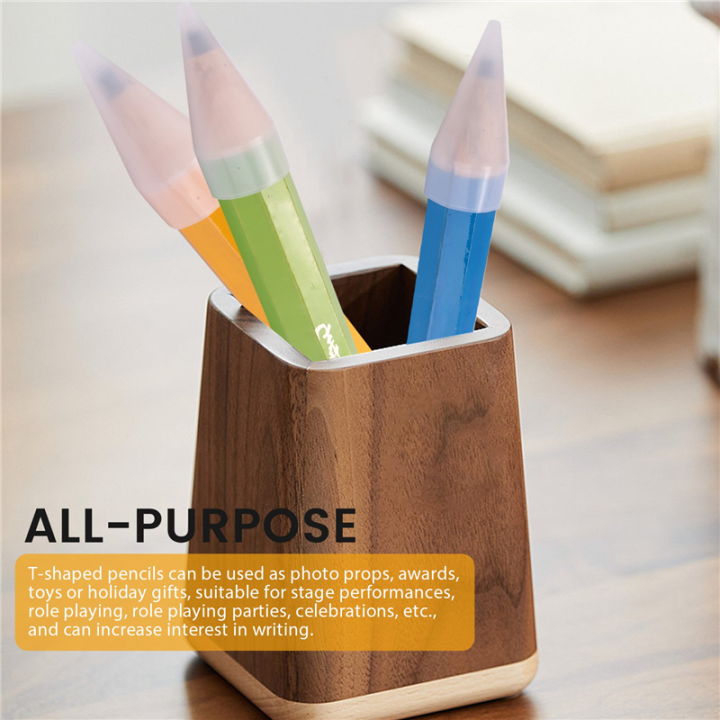6Pcs%20Wooden%20Jumbo%20Pencils%20for%20Prop,14%20Inch%20Pencil%20for%20School%20Supplies%20-%20Image%203