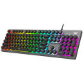 AULA S2056 Mechanical Membrane Gaming Keyboard USB Wired Backlight Metal ABS Floating Keycap. 