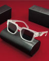 LOUIS VUTTON 88082 Brand Vintage Matte Black Frame Sunglasses Summer Luxury Ocean Lens Sun Glasses UV Protection Eyewear for Men/Branded glass- For Men. 