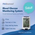 FIABIOMED Blood Glucose Monitoring System – Digital Glucometer Machine Only | Fast, Accurate Diabetes Testing Device for Home & Clinical Use. 