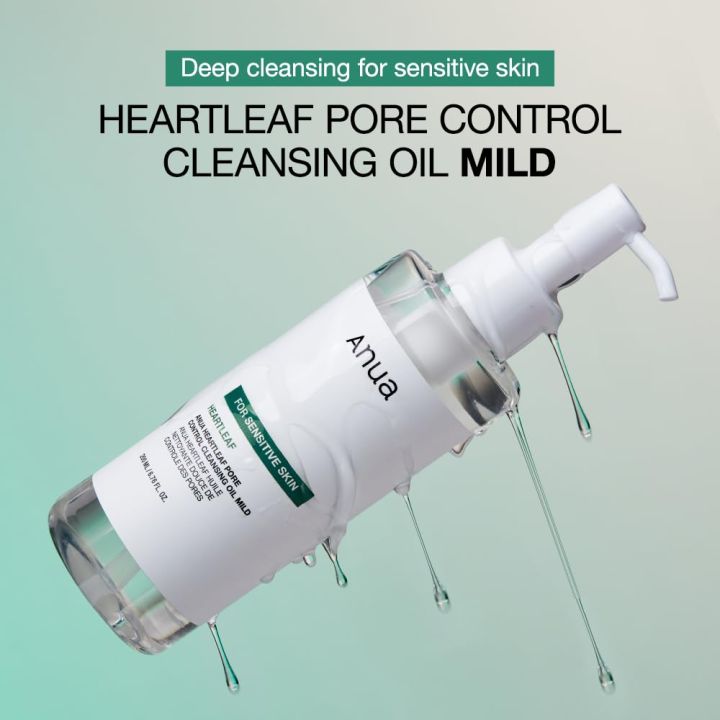ANUA%20Heartleaf%20Pore%20Cleansing%20Oil%20Mild%20200ml%20%E2%80%93%20Fragrance-Free%20Makeup%20&%20Blackhead%20Remover,%20Non-Comedogenic%20Oil%20Cleanser%20for%20Sensitive%20Skin,%20%20%7C%20Korean%20Skincare%20-%20Image%203