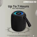 Armor Bass 150 Bluetooth Speaker 10W 7 Hour Playtime RGB Lights 1800mAh Battery. 