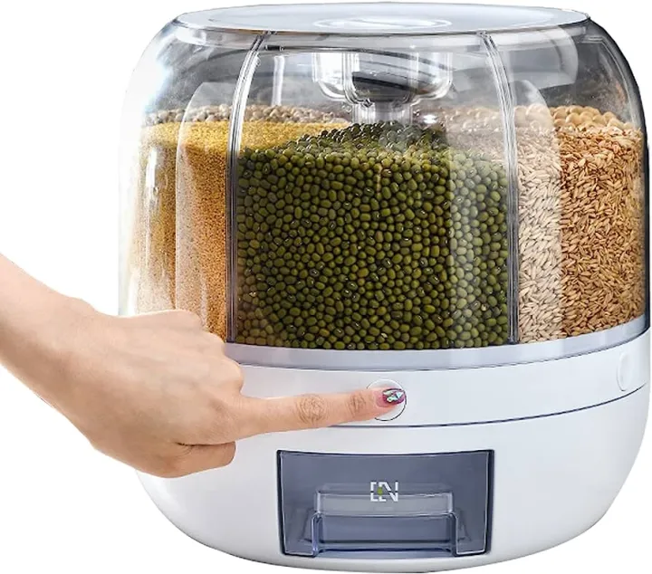 Grain%20Dispenser%20Rotating,%20Dry%20Food%20Dispenser%20with%20Six%20Grids%20Small%20size%20-%20Image%204