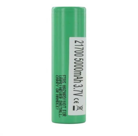 Samsung 50S 21700 3.6V 5000mAh 25A Lithium Ion (Li-Ion) Battery