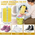 Shoe Wash Bag Washing Machine Laundry Bag Shoes Washing Bag Laundry Net for Trainers Shoe Wash Bag with Brushes Laundry Net Wash Bag Shoes. 