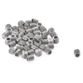ZOROOM 1000pcs M3x3mm Stainless Steel Hex Socket Set Cap Point Grub Screws Silver. 